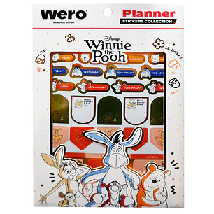 Wero – Stickers para Planners – Winnie The Pooh