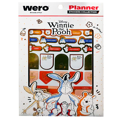 Wero – Stickers para Planners – Winnie The Pooh