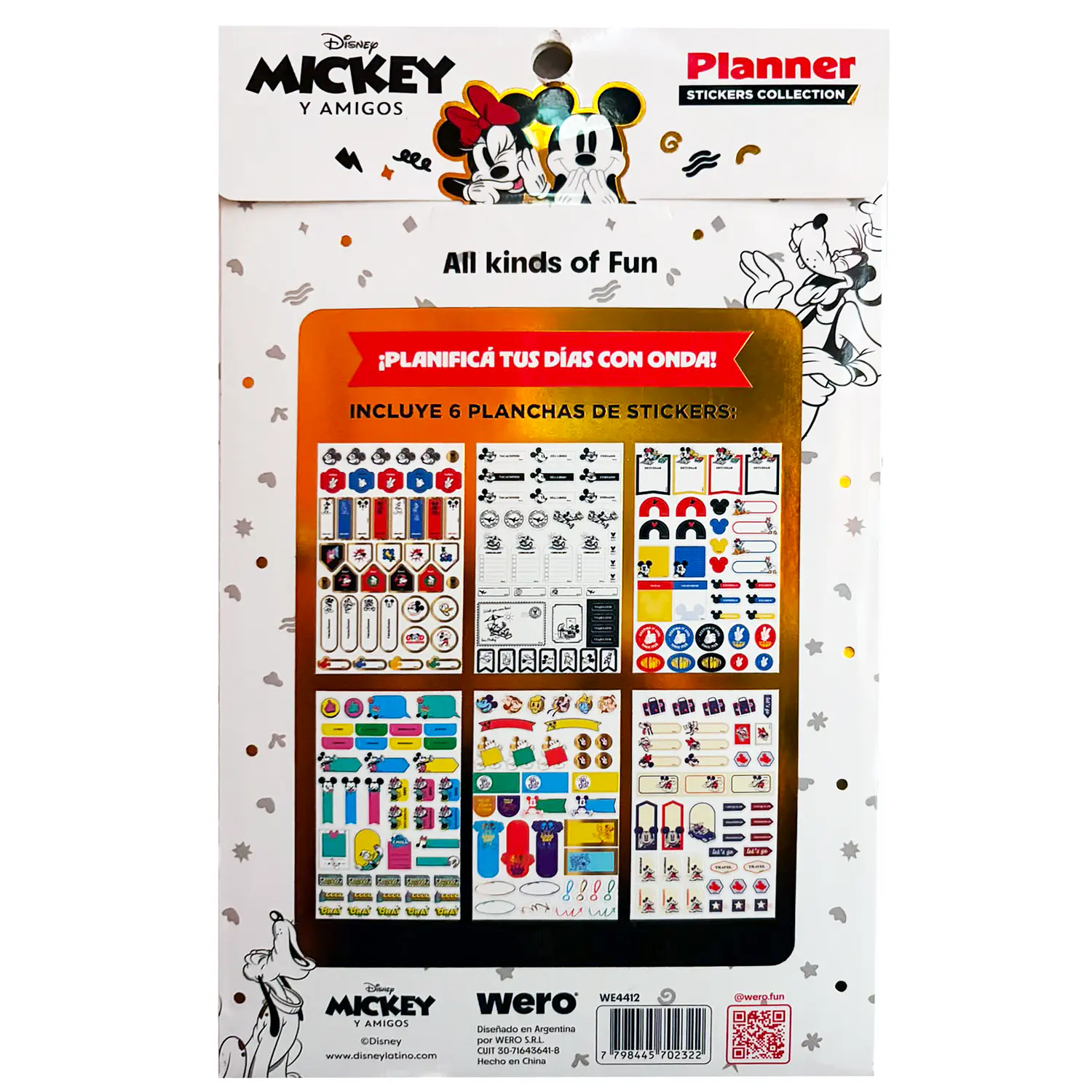 Wero – Stickers para Planners – Disney Classics – 2