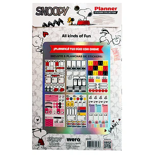 Wero – Stickers para Planners – Snoopy
