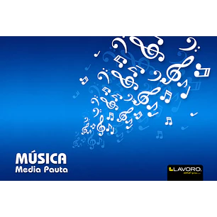 Lavoro – Cuaderno de Música Media Pauta – 10 Hojas