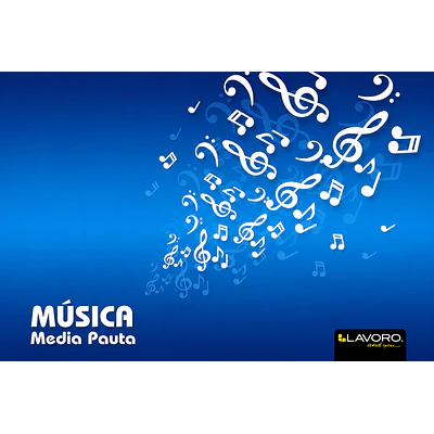 Lavoro – Cuaderno de Música Media Pauta – 10 Hojas