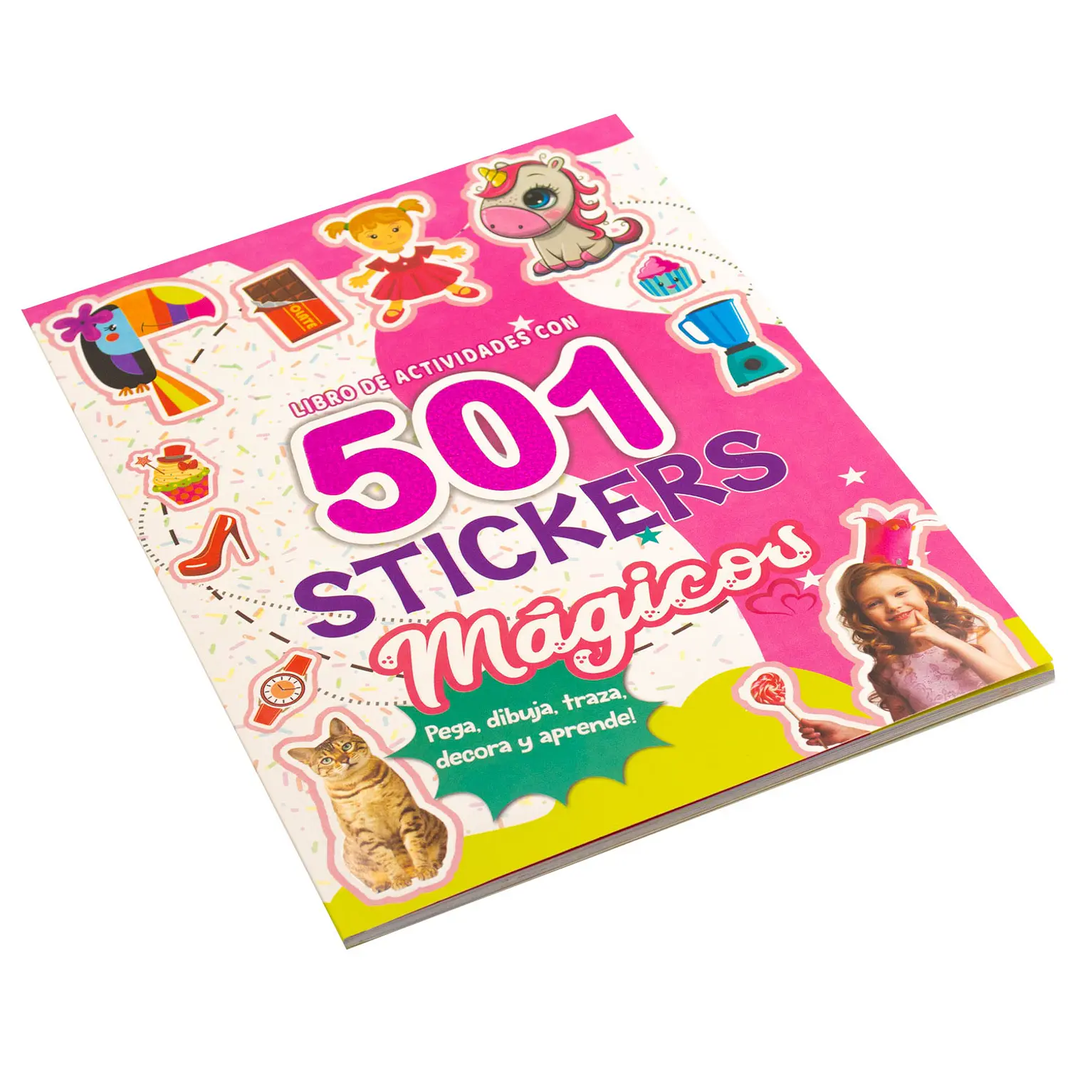 Jm - Libro de Actividades Con Stickers - 501 Stickers – 1