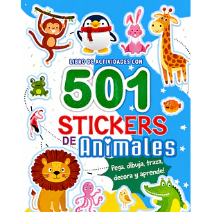 Jm - Libro de Actividades Con Stickers - 501 Stickers - Animales