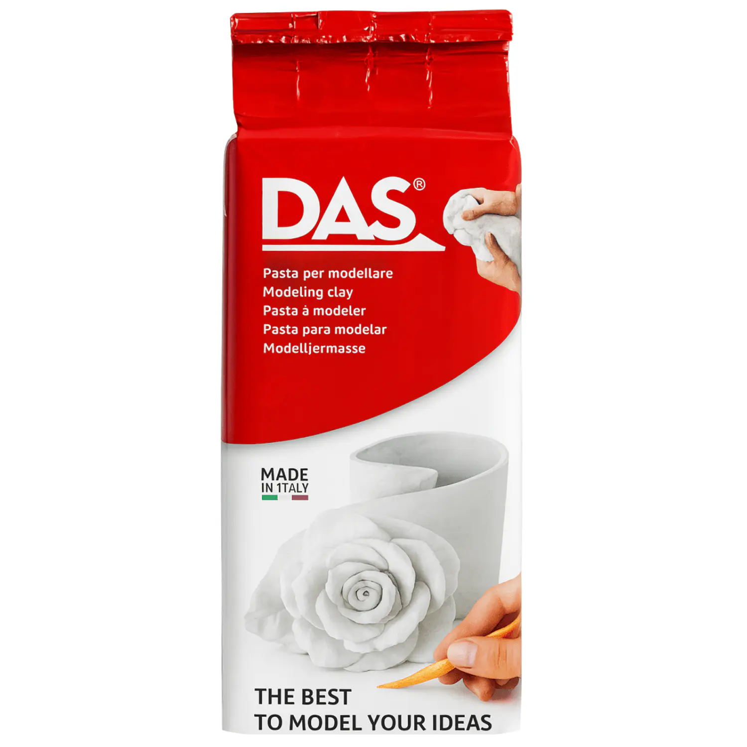 DAS – Masa para Modelar – Blanca – 250 g – 1