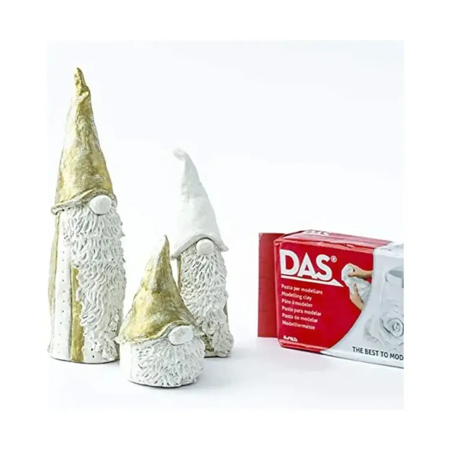 DAS – Masa para Modelar – Blanca – 250 g – 2