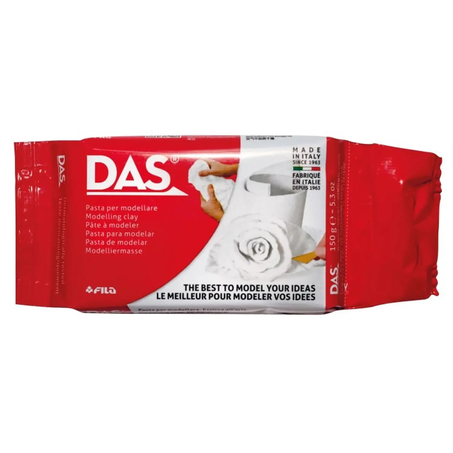 DAS – Masa para Modelar – Blanca – 150 g – 1