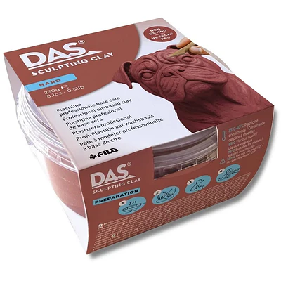 DAS – Plasticina Profesional Sculpting Clay – Terracotta – Hard – 230 g