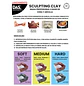 DAS – Plasticina Profesional Sculpting Clay – Terracotta – Medium – 230 g - Miniatura 6