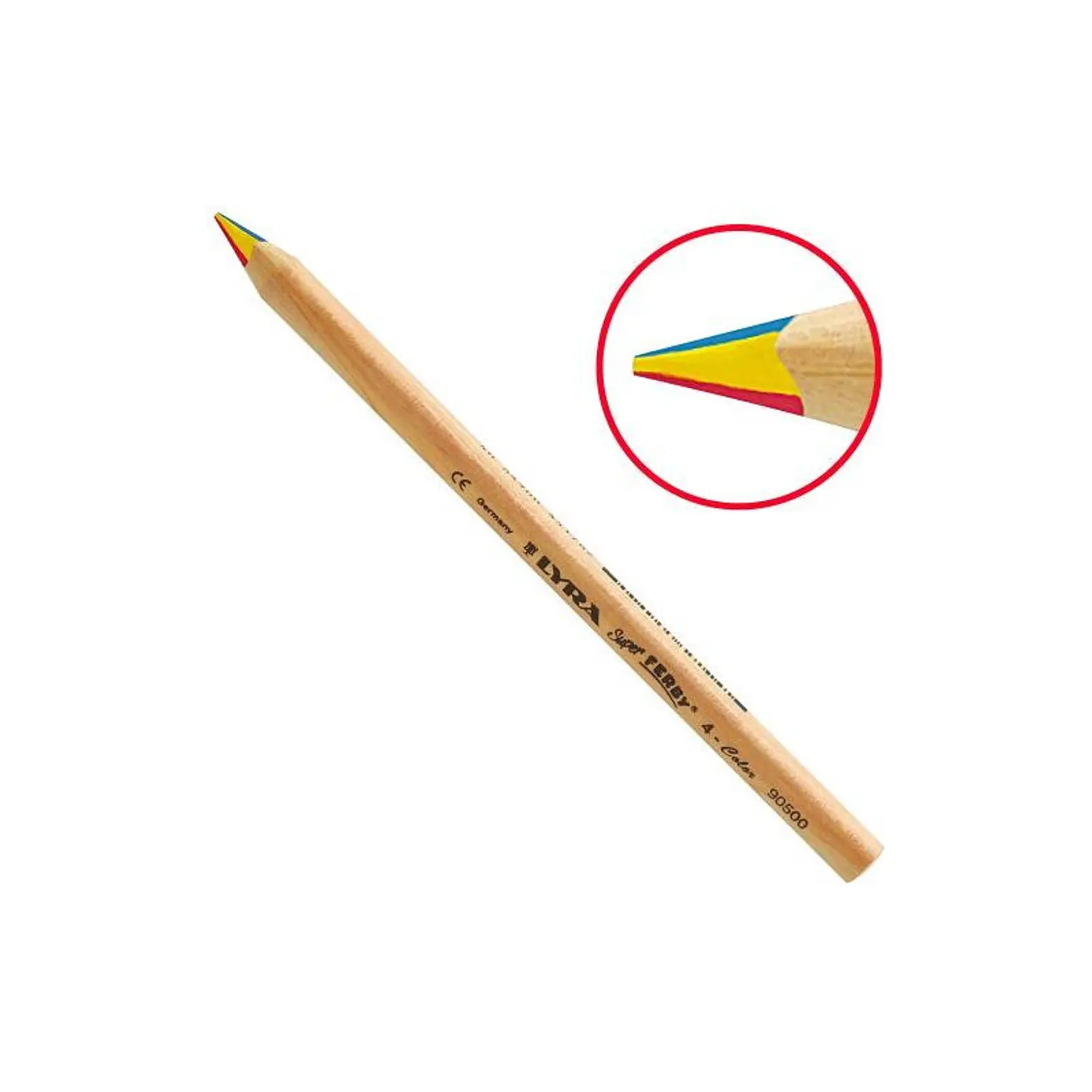 Lyra - Lapiz Jumbo Arcoiris Multicolor  – 3