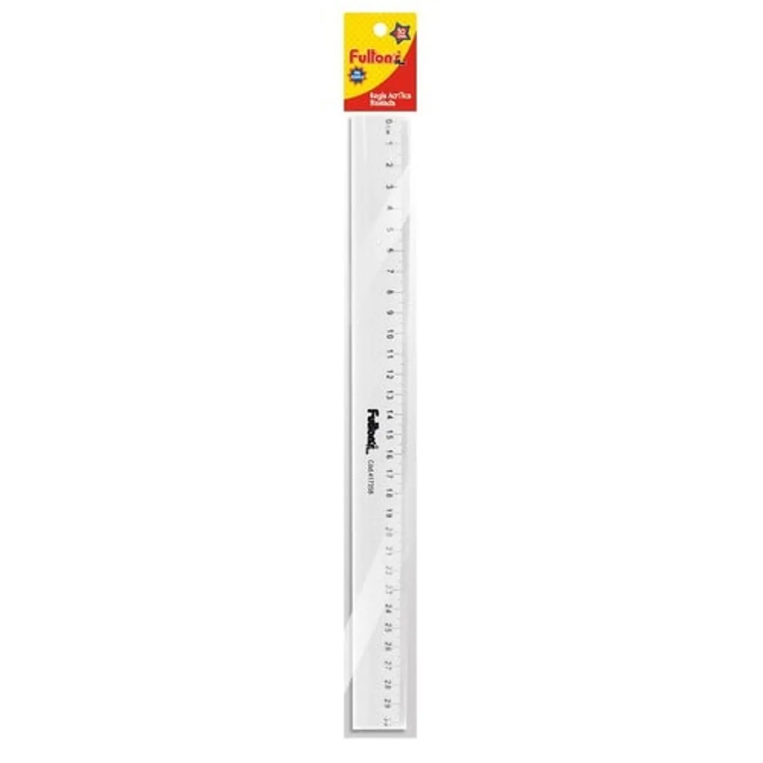 Fultons – Regla Acrílica – 30 cm – 1
