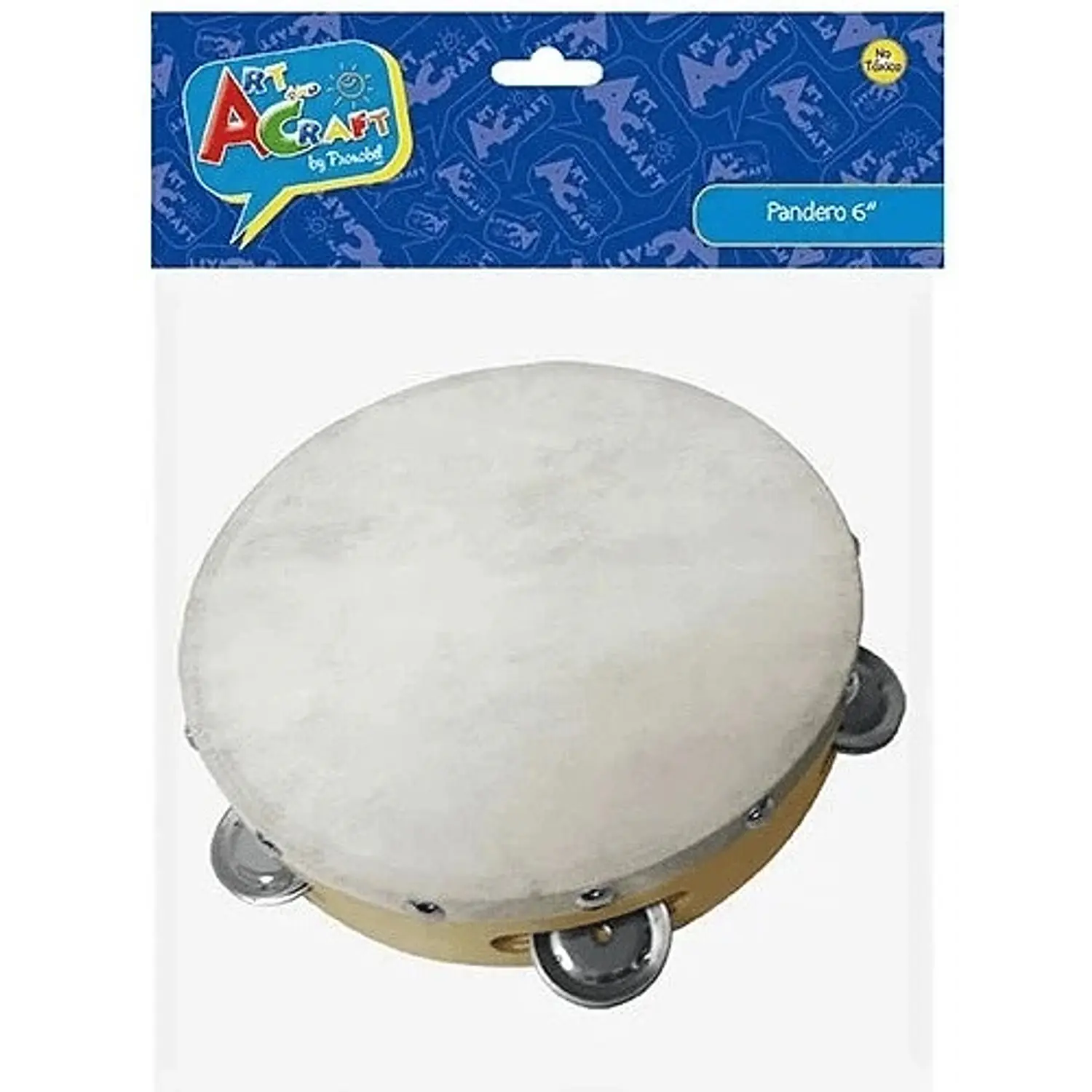 Art and Craft – Pandero Musical – 6" Pulgadas – 1