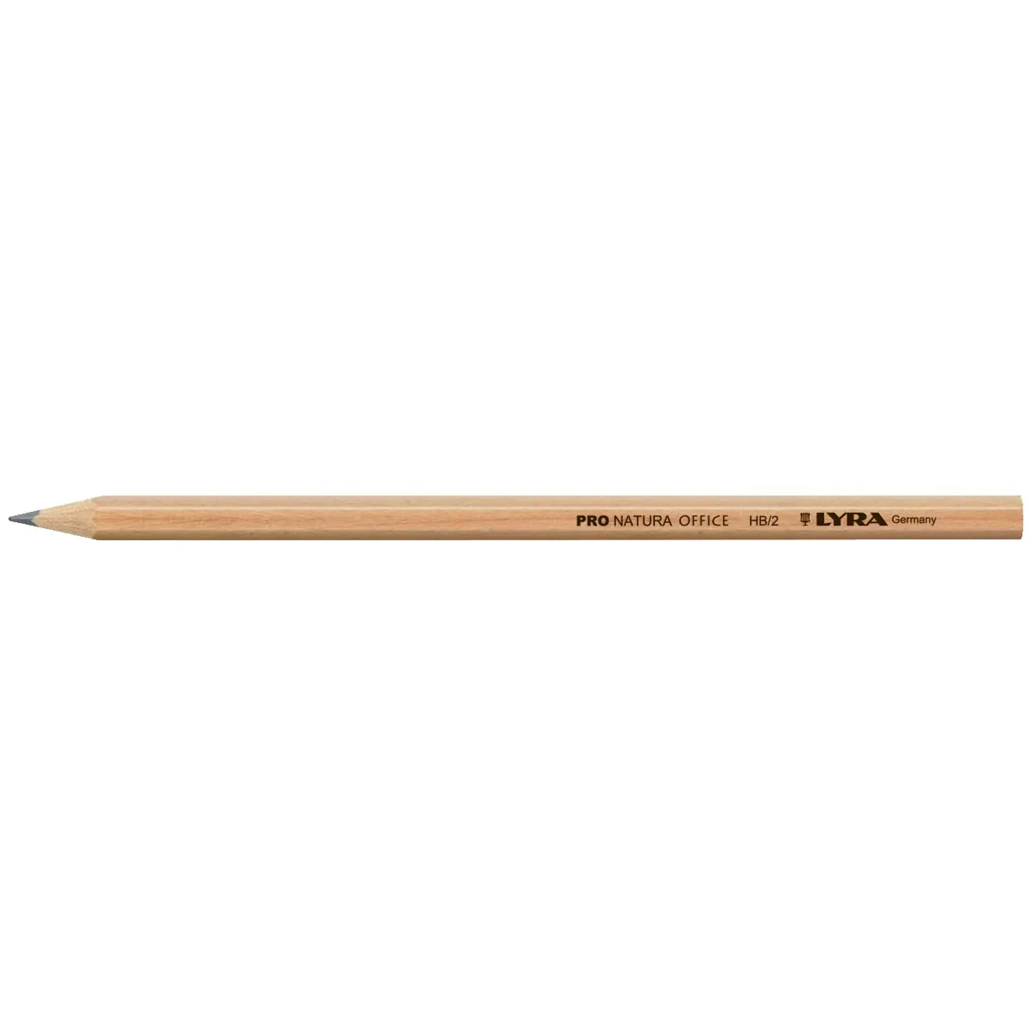 Lyra – Caja Lápiz Grafito Natural HB Hexagonal - 12 Un – 2