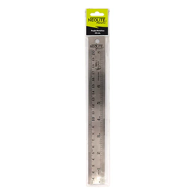 Neolite – Regla Metálica 20 cm