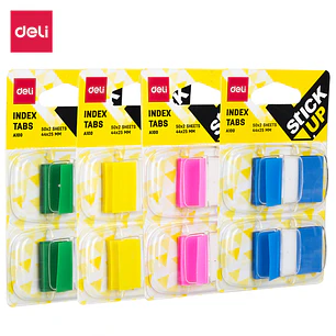 Deli – Pestañas Adhesivas – 44 × 25 mm – 100 Un