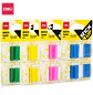 Deli – Pestañas Adhesivas – 44 × 25 mm – 100 Un - Miniatura 2