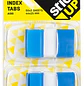 Deli – Pestañas Adhesivas – 44 × 25 mm – 100 Un - Miniatura 1