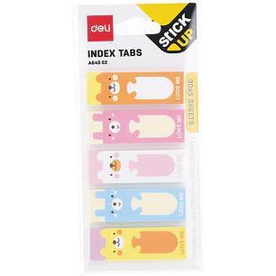 Deli – Banderitas de Papel – 50 × 12 mm – 5 × 30 Un