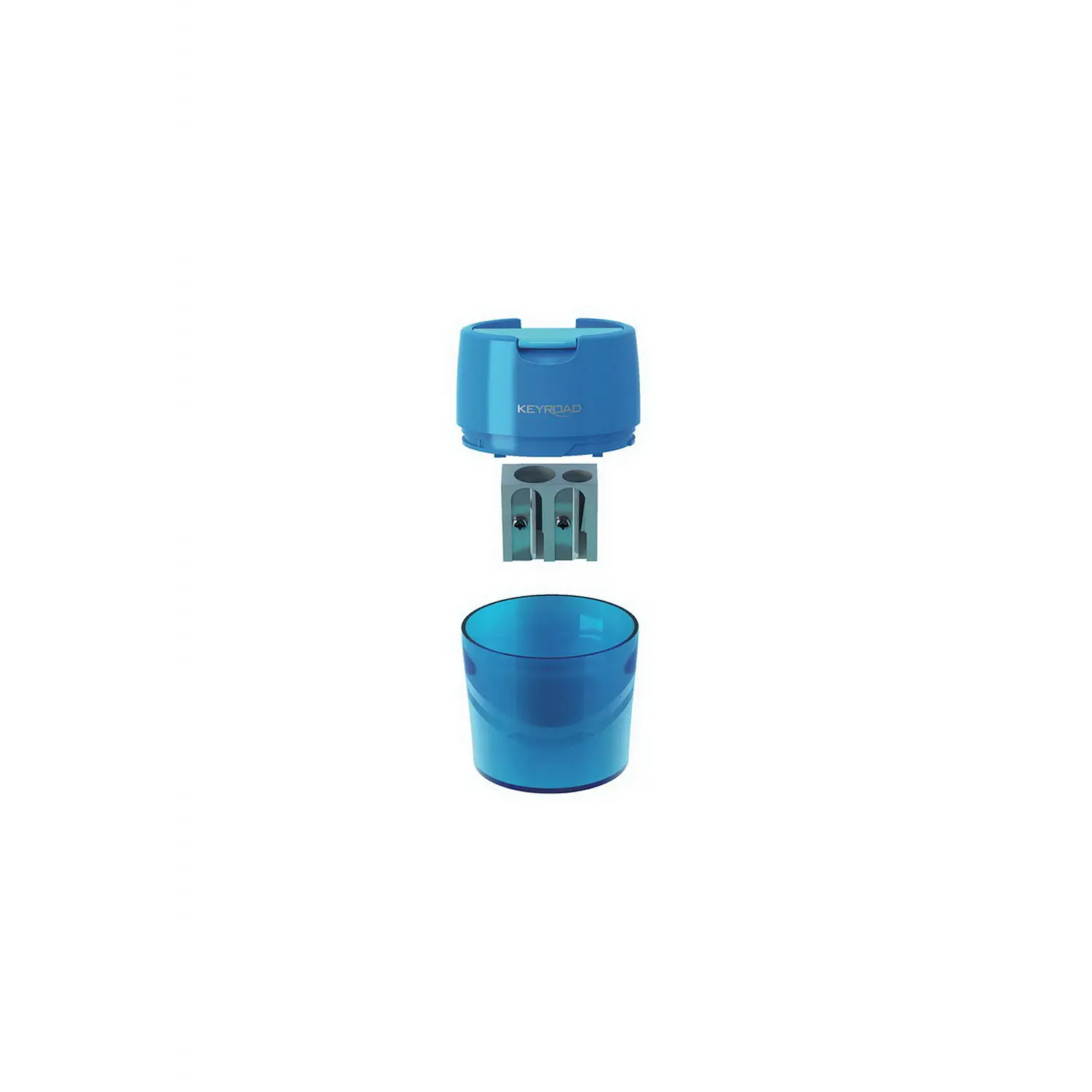 Keyroad - Sacapunta Metalico Doble Punta - Con Deposito – 2
