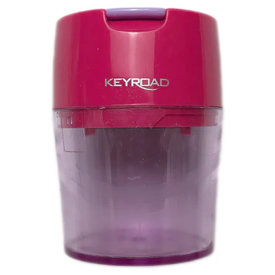 Keyroad - Sacapunta Metalico Doble Punta - Con Deposito