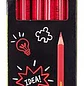 Adix – Caja Lápiz Grafito HB y Rojo Bicolor Triangular – 12 Un - Miniatura 1