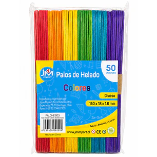 JM – Baja Lengua de Colores – 50 Unidades
