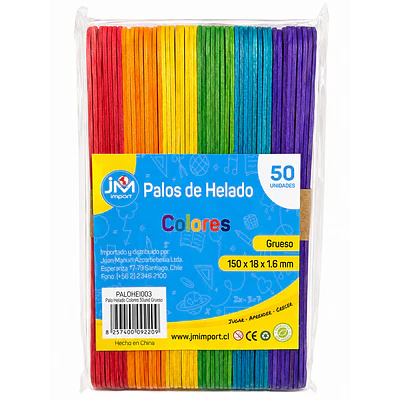 JM – Baja Lengua de Colores – 50 Unidades