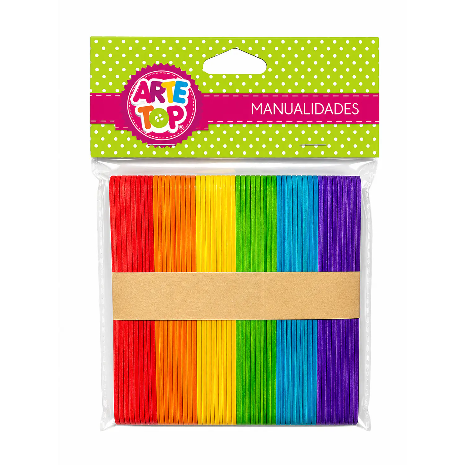 Arte Top – Palos de Helado de Colores – 50 Unidades – 1