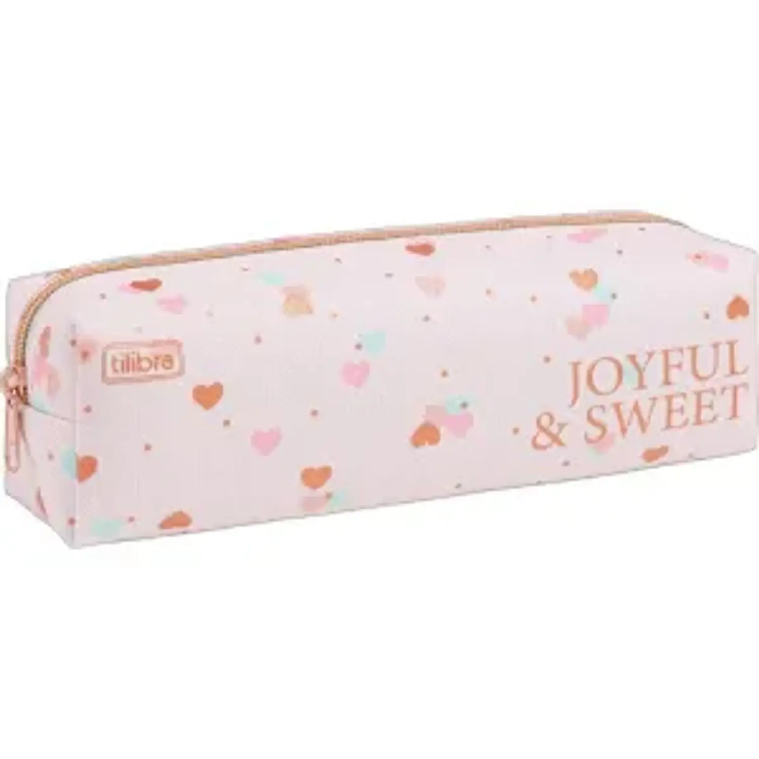 Tilibra – Estuche Escolar Simple Hearts – 1