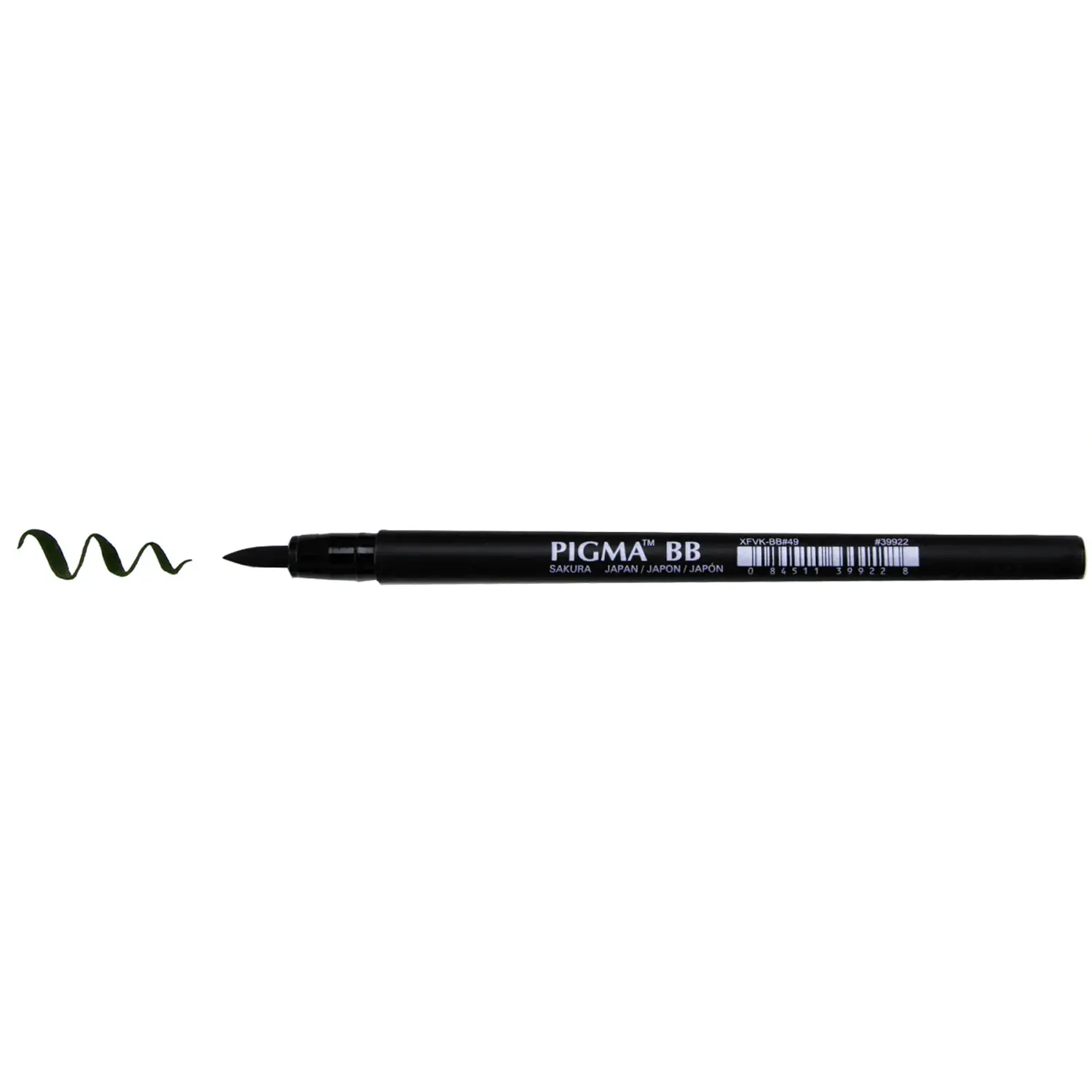 Sakura - Lapiz Punta Pincel - Negro – 3