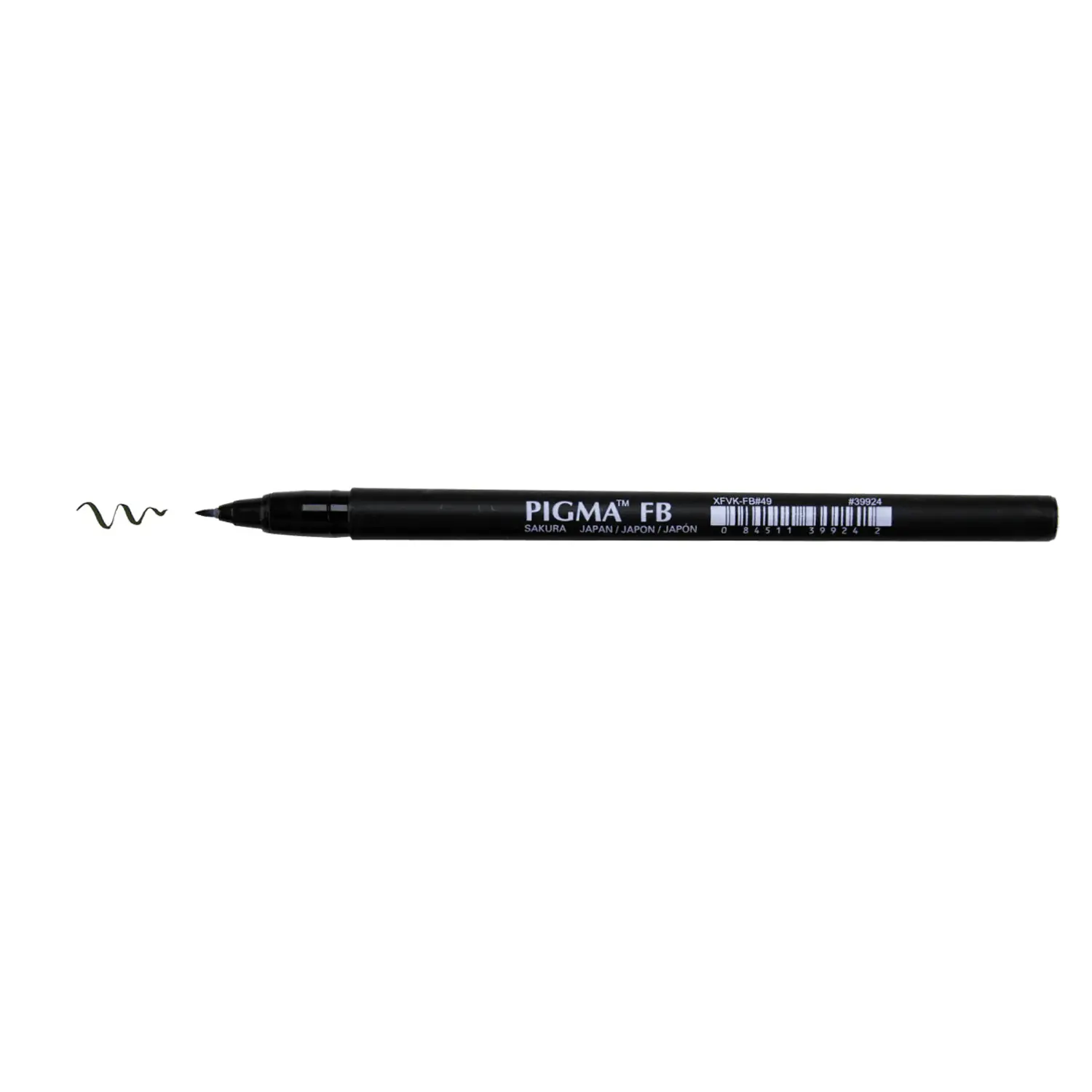 Sakura - Lapiz Punta Pincel - Negro – 4