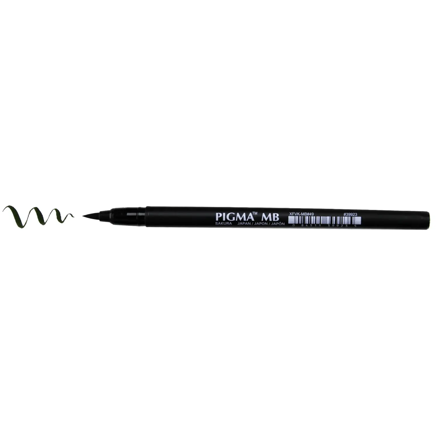 Sakura - Lapiz Punta Pincel - Negro – 5