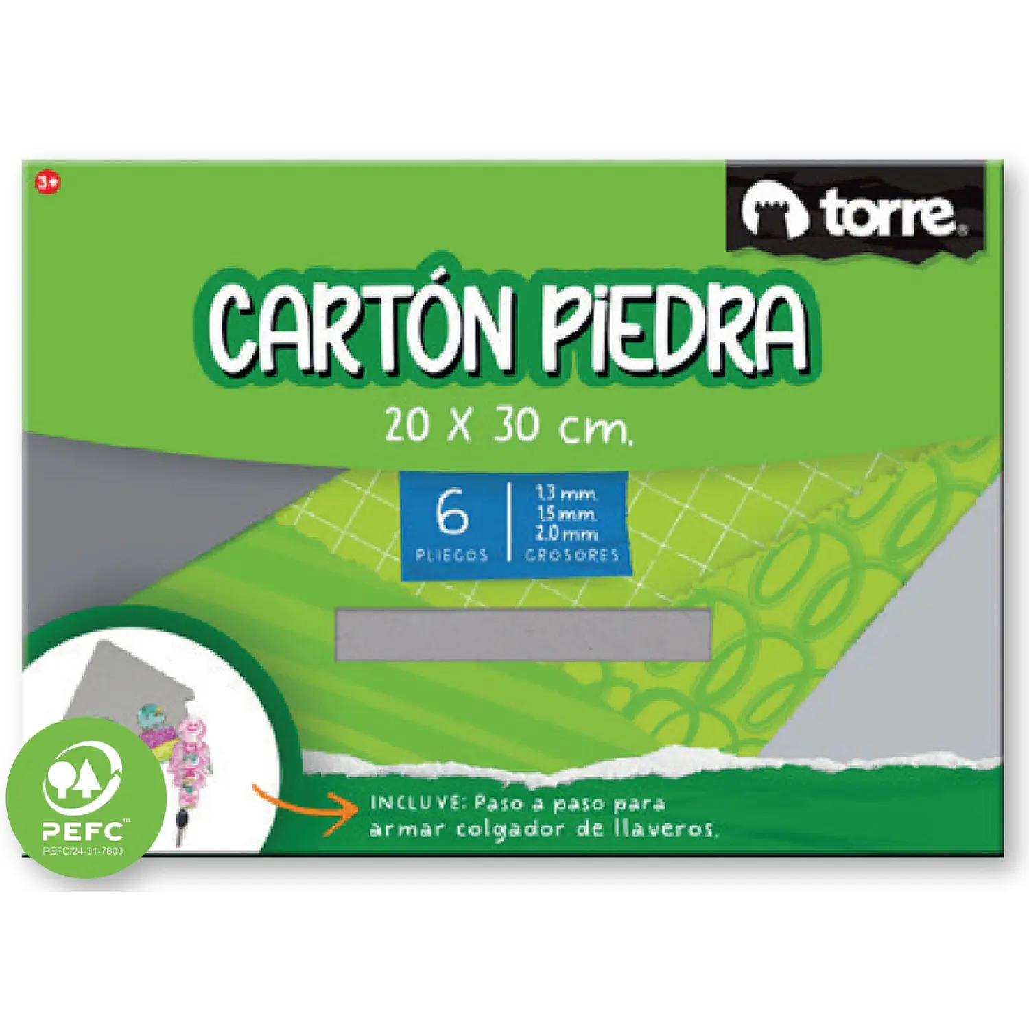 Torre - Bolson De Carton Piedra - 20X30 cm - 6 UN – 1