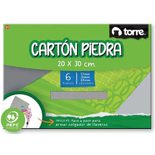 Torre - Bolson De Carton Piedra - 20X30 cm - 6 UN