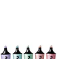 Torre – Destacadores Glitter Mini Pasteles – 5 Colores - Miniatura 3