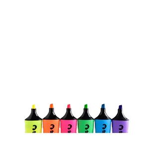 Torre – Destacadores Neón Mini – 6 Colores