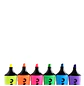 Torre – Destacadores Neón Mini – 6 Colores - Miniatura 2