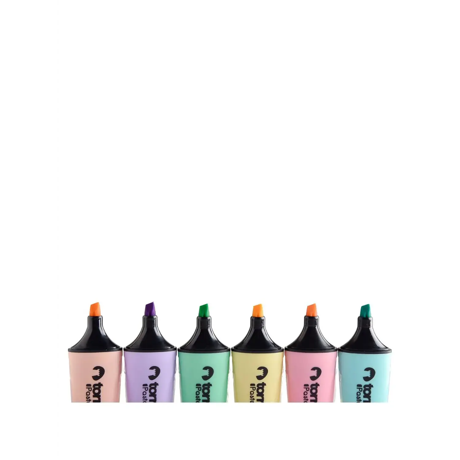 Torre – Destacadores Pastel Mini – 6 Colores – 3