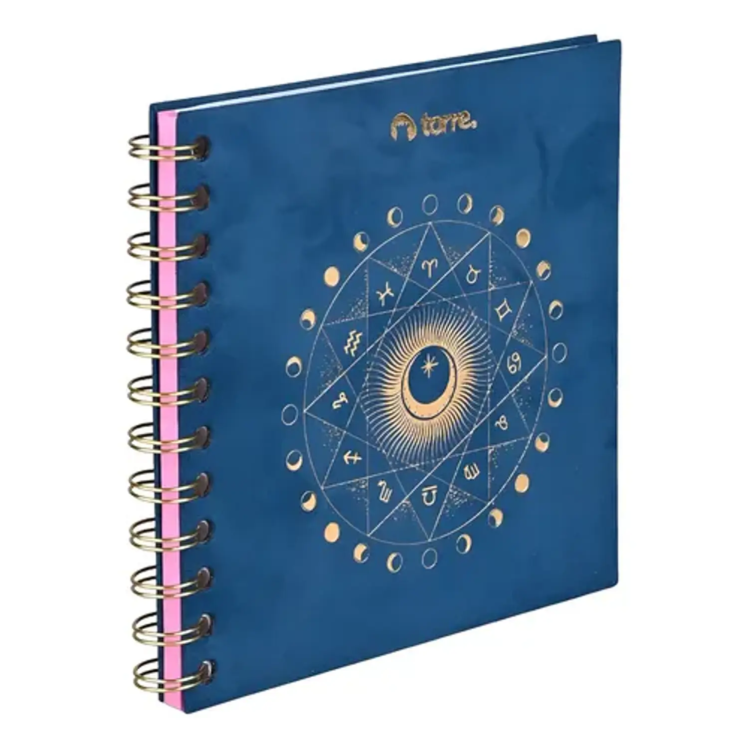 Torre – Cuaderno Velvet 15,5 × 15,5 cm – 90 Hojas Punteadas – 4