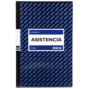 Auca - Libro Asistencia - 50 Hojas