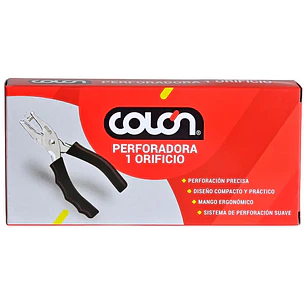 Colon – Perforadora 1 Orificio