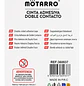 Motarro – Cinta Adhesiva Doble Cara con Espuma – 1,8 cm × 4 m - Miniatura 3