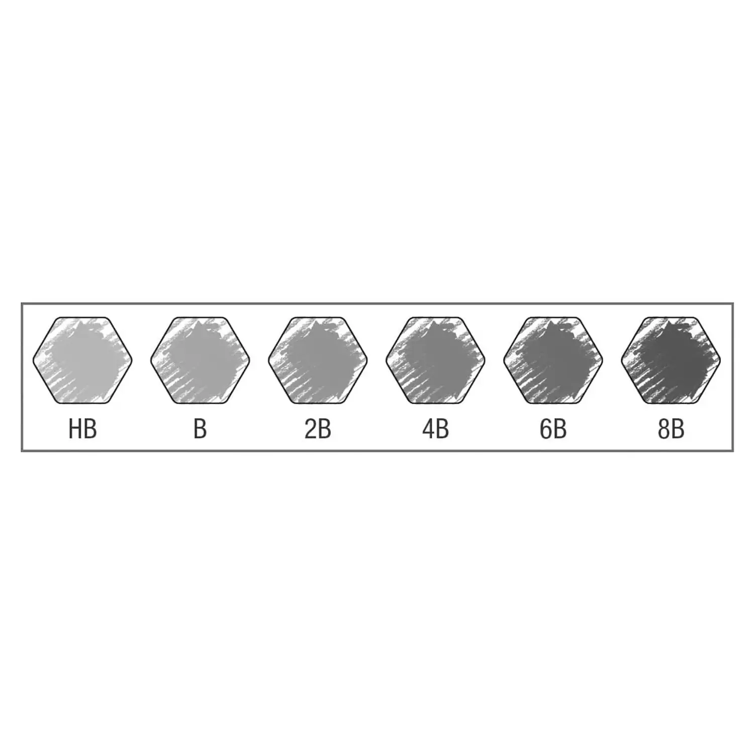 Faber Castell – Lápices Grafito Castell 9000 – Set 6 Unidades – 4