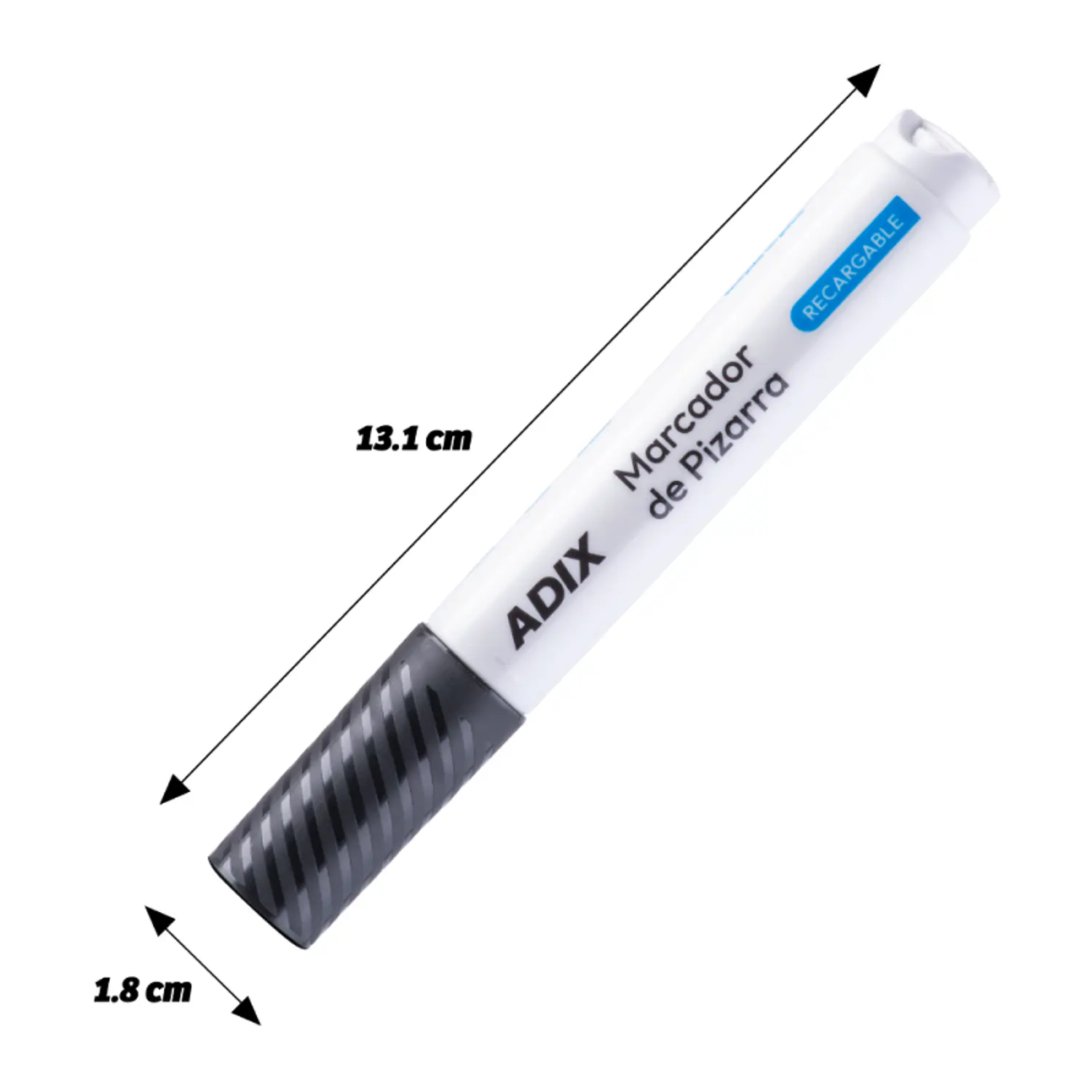 Adix – Marcador para Pizarra Recargable – 4