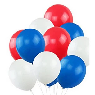 Lavoro – Globos Tricolor N°9 – 25 Unidades