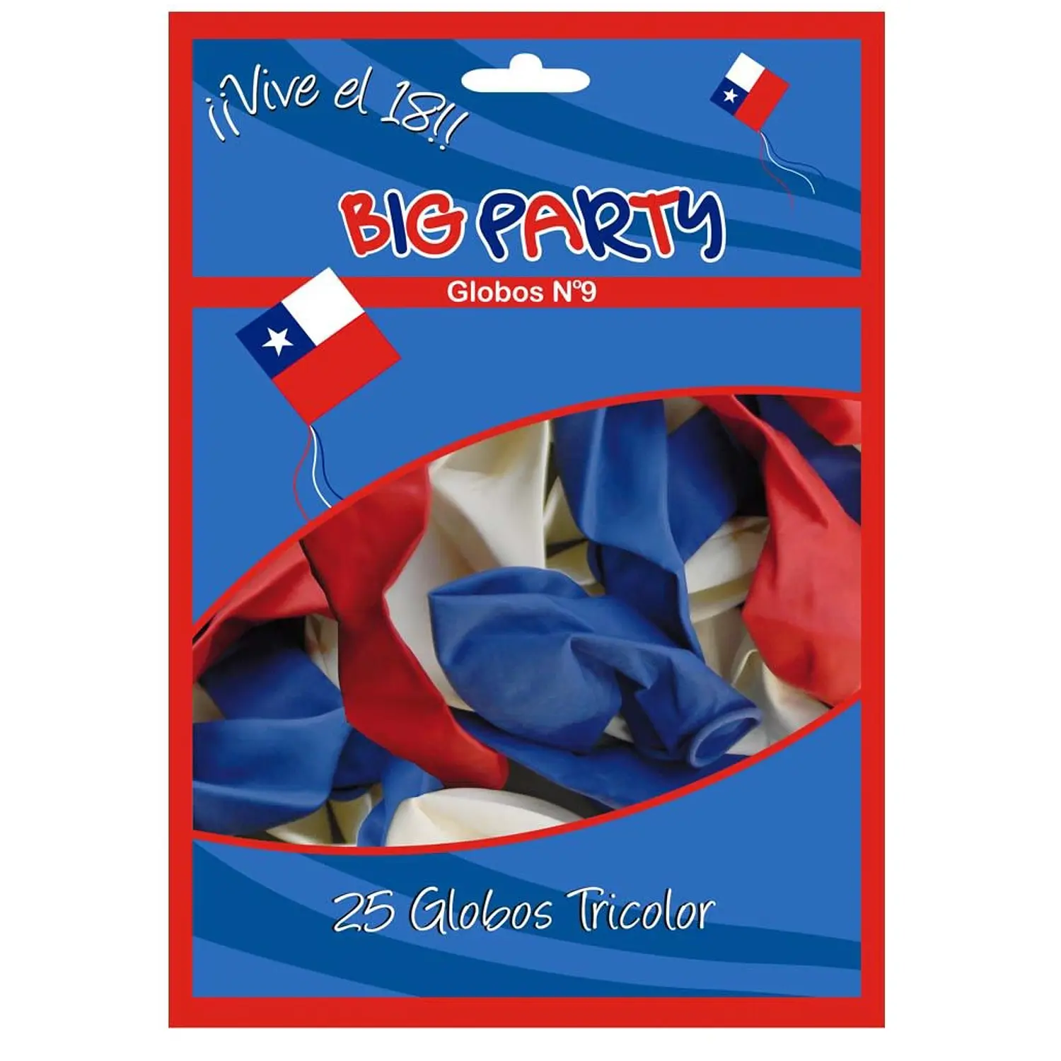 Lavoro – Globos Tricolor N°9 – 25 Unidades – 1