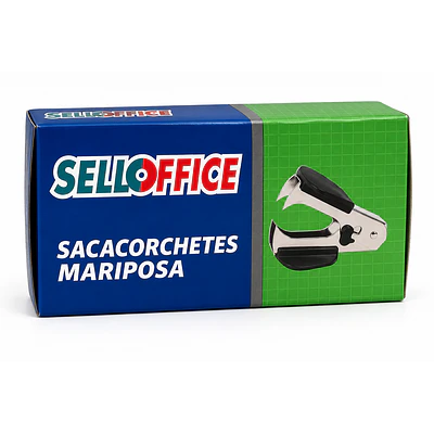 Adioffice - Sacacorchetes Mariposa 