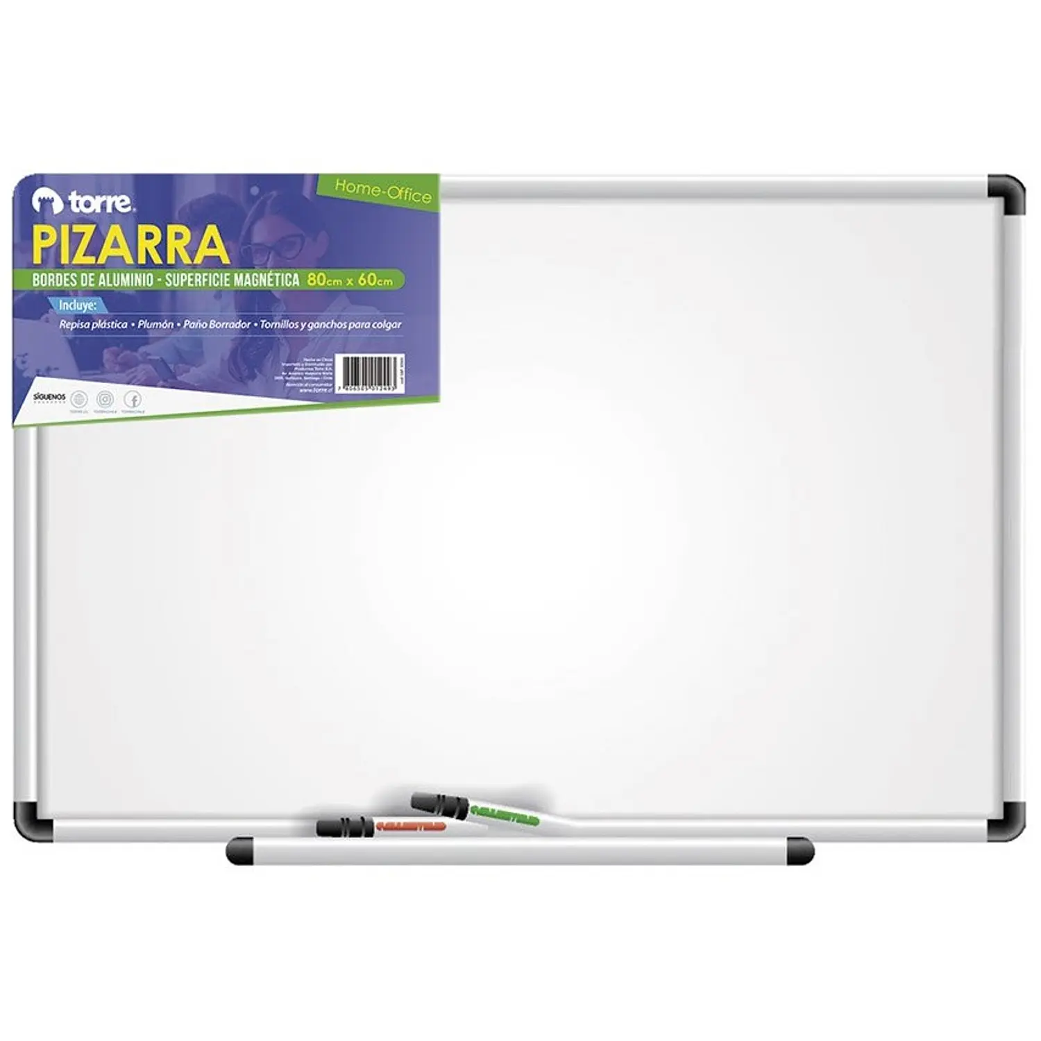Torre – Pizarra Acrílica Magnética – 60 × 80 cm – 1