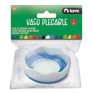 Torre - Vaso Silicona Plegable Para Agua