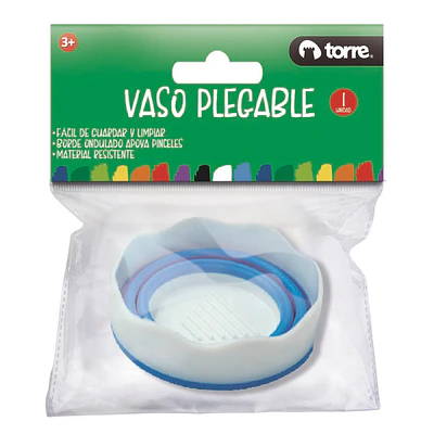 Torre - Vaso Silicona Plegable Para Agua